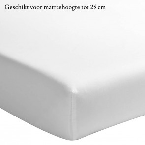 Essix Hoeslaken Percal Wit 90 x 200 cm