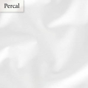 Dommelin Dubbel Split Hoeslaken Percal 200TC Wit 160 x 200 cm | split 60 cm